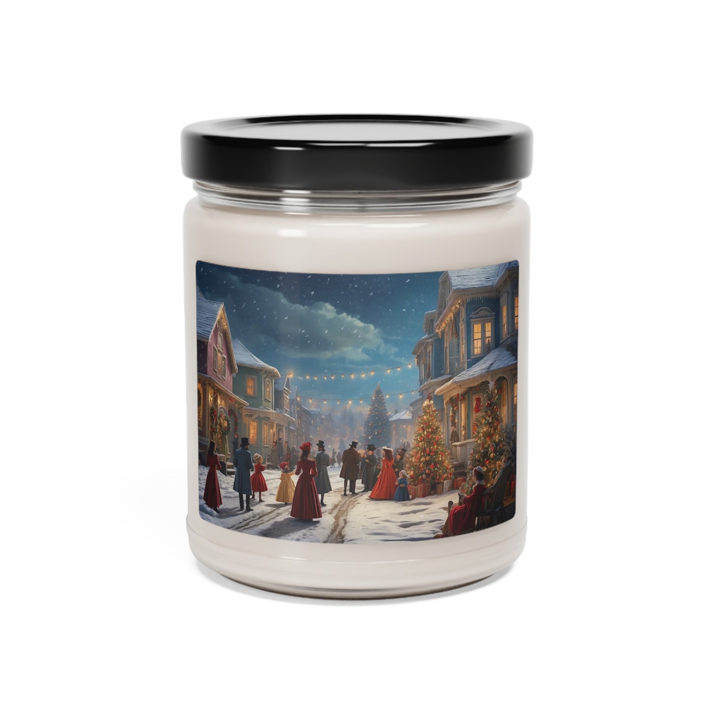 A Yuletide Stroll Scented Soy Candle, 9oz