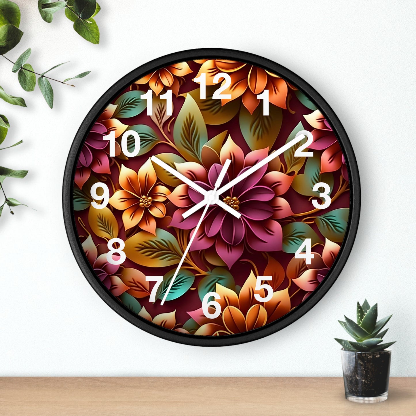 Floralle Wall Clock