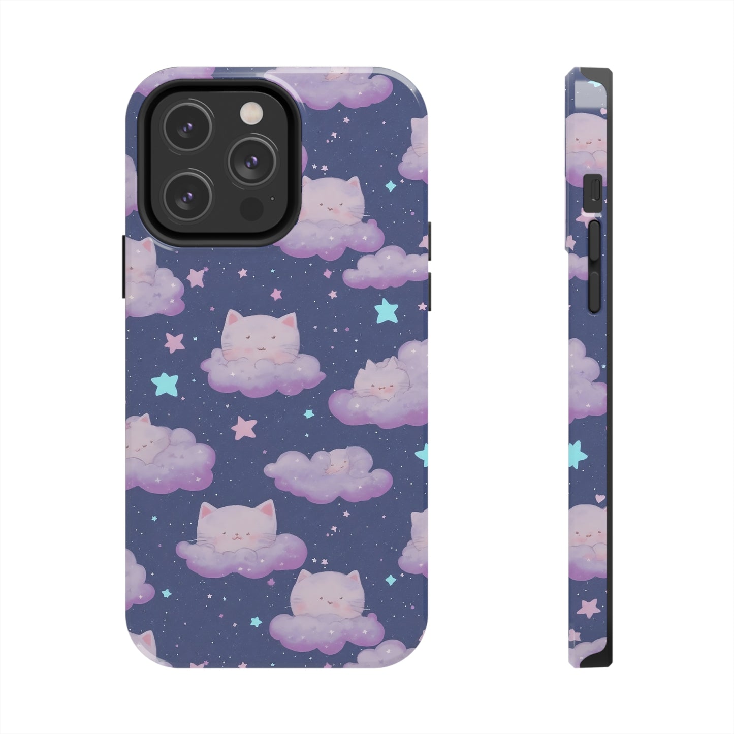 "Purrfect Paradise Sky" iPhone Tough Case