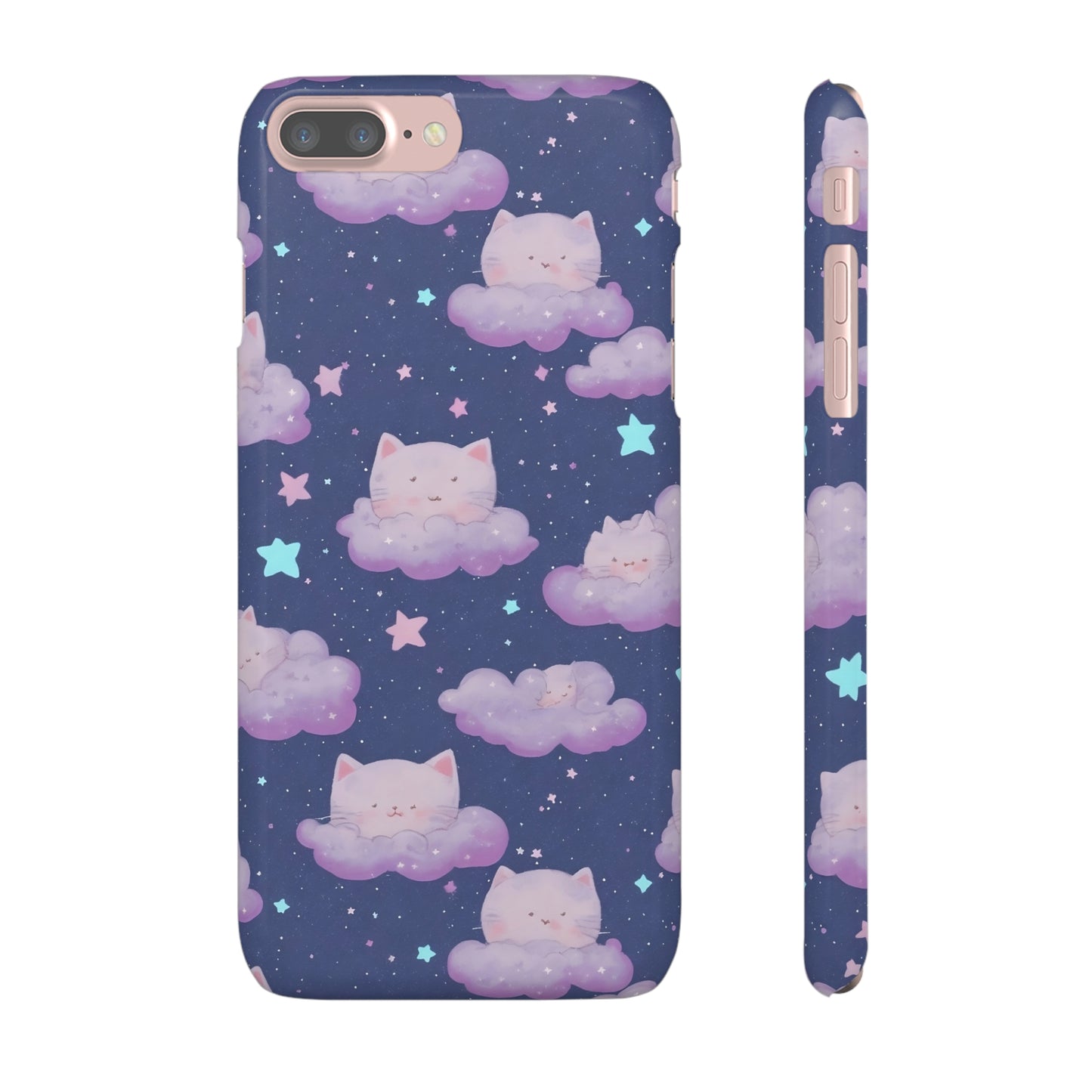 "Purrfect Paradise Sky" iPhone Snap Cases