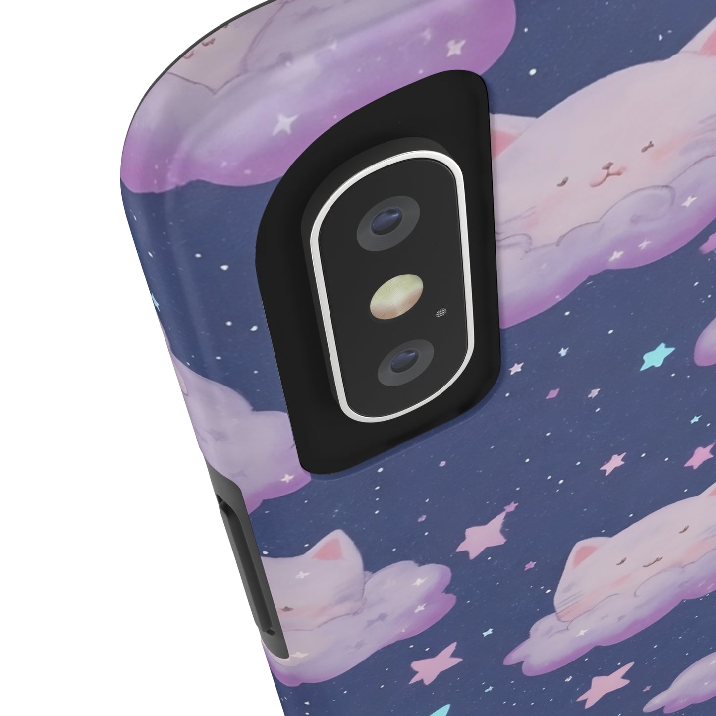 "Purrfect Paradise Sky" iPhone Tough Case