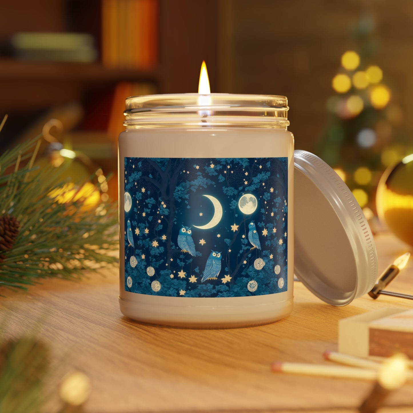 "Moonlit Owlsong" Scented Candles, 9oz