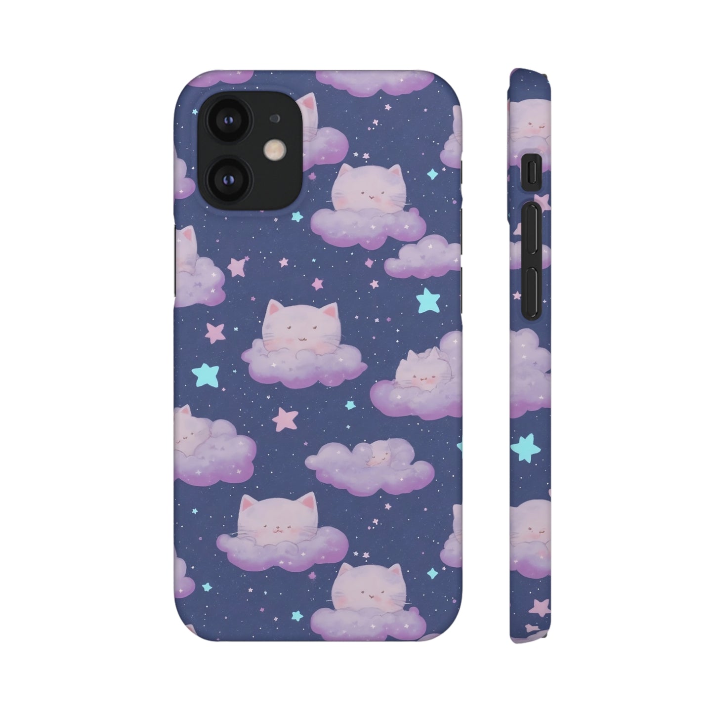 "Purrfect Paradise Sky" iPhone Snap Cases