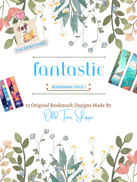 Fantastic Bookmark Pack I {Digital Download}