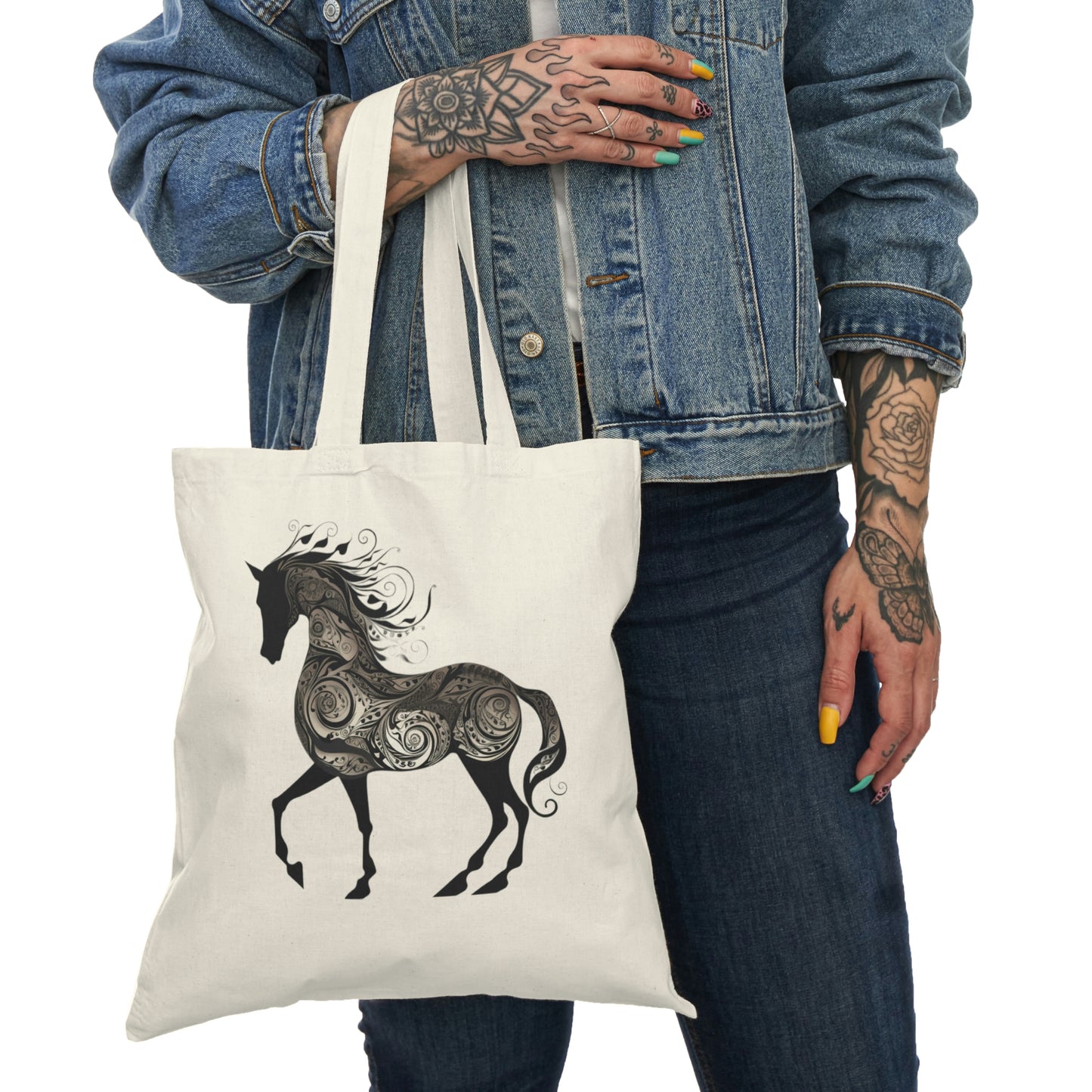 Horse Steed Tote Bag