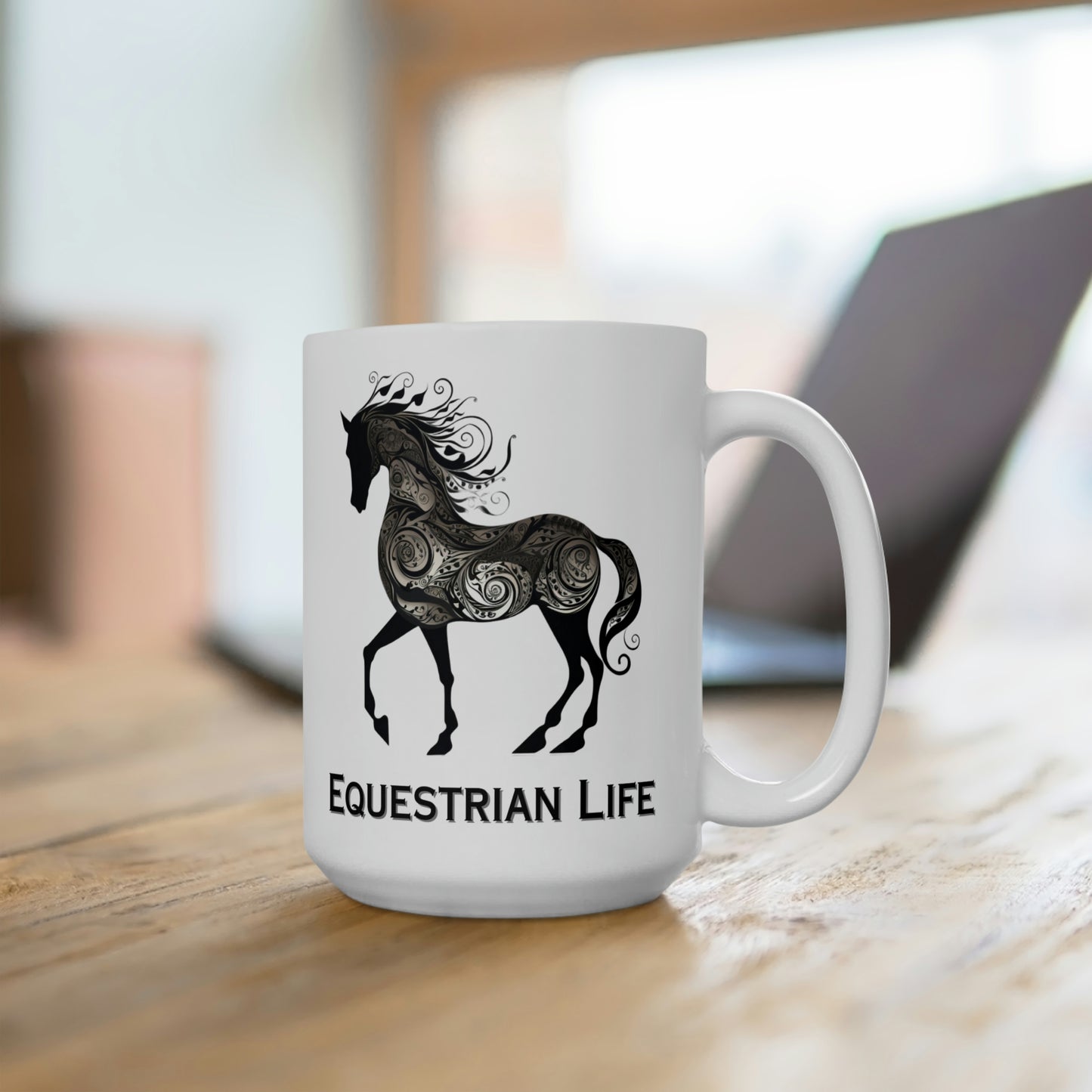 equestrian life mug